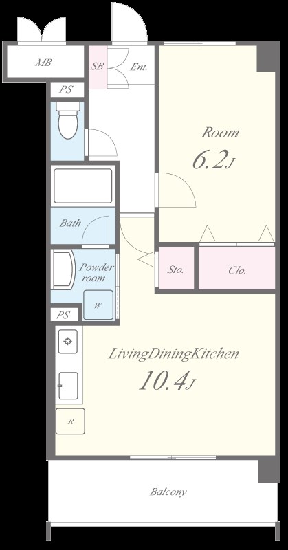 コージーコート 間取り図