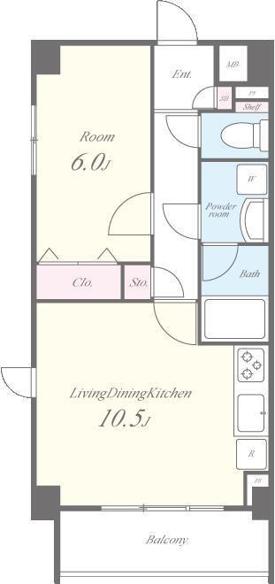 La gracieuse 間取り図