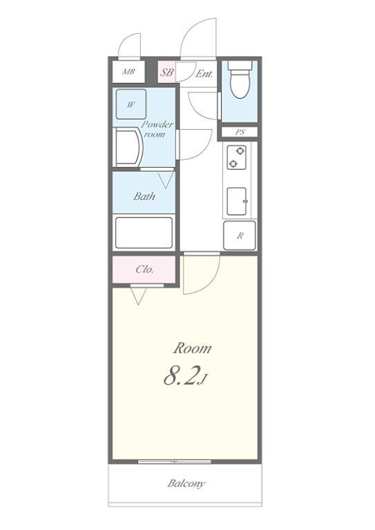 メゾン･ド・ルピナス 間取り図