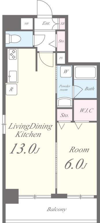 フォーチュン ドゥミール 間取り図