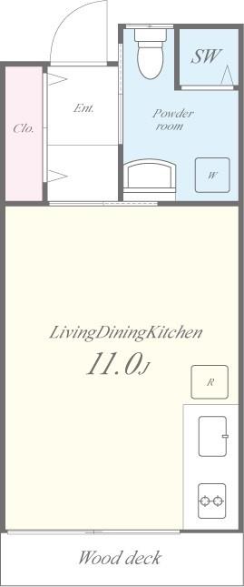 たまみtotomoni 間取り図