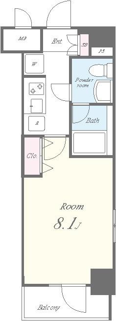 豊洲ステーションレジデンス 間取り図