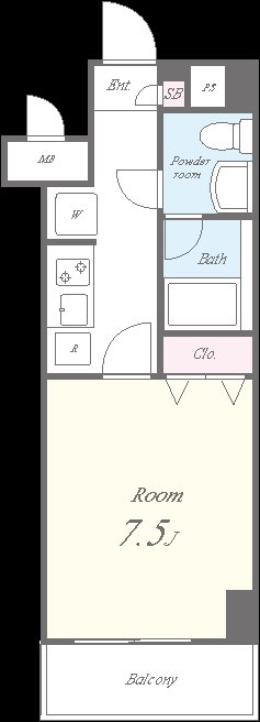 豊洲ステーションレジデンス 間取り図