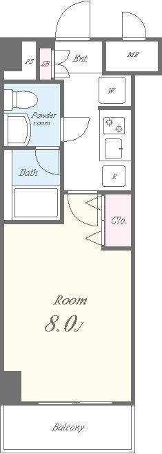 豊洲ステーションレジデンス 間取り図