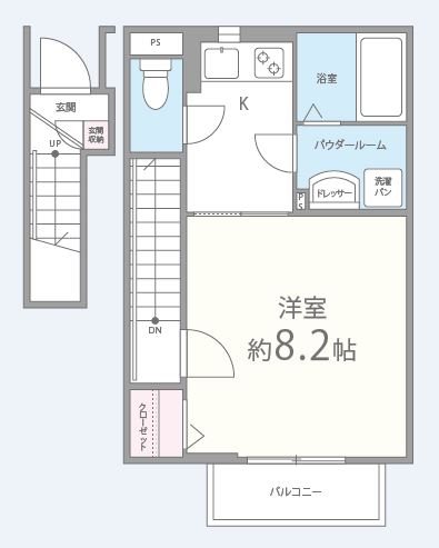 メゾン悠 間取り図