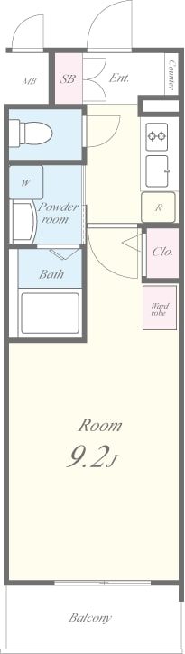 セイワパレス深江南 間取り図