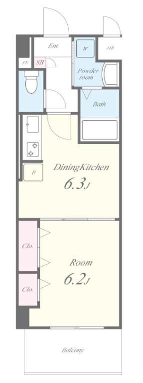 エスポアール蘆花公園 間取り図