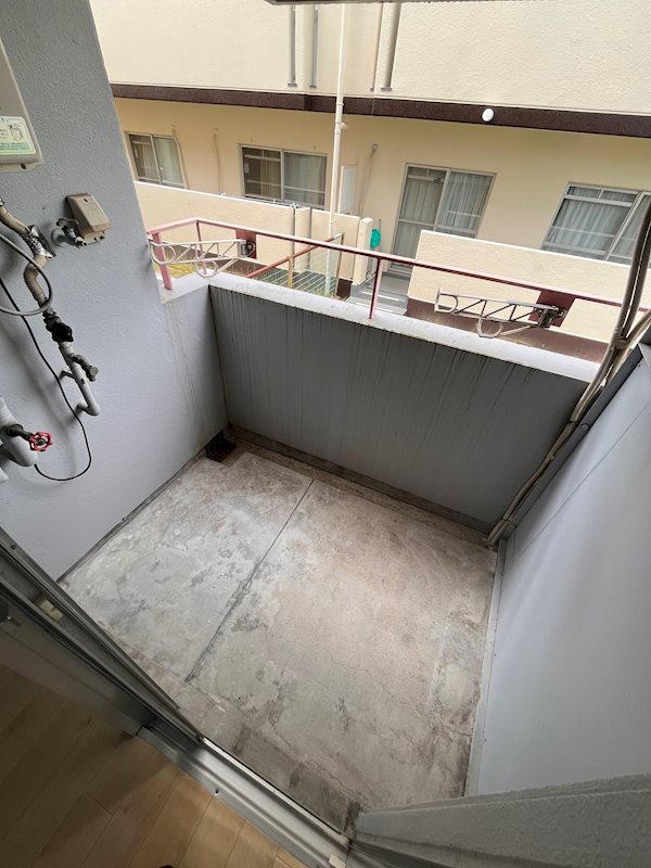 ハイツ大和Ⅱ ベランダ