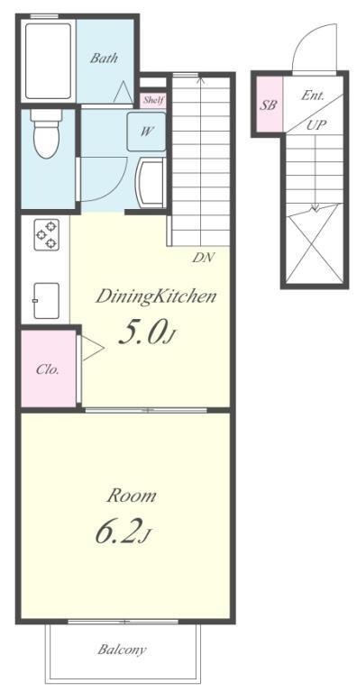 セント ローレンス 間取り図