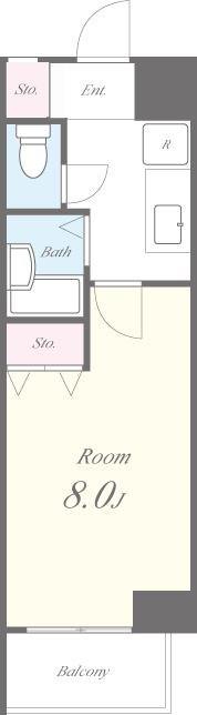 グラン・ドゥ・ルイ 間取り図