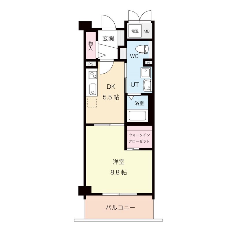 我楽ハウス 間取り図