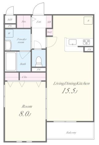 サクラシャイン 間取り図