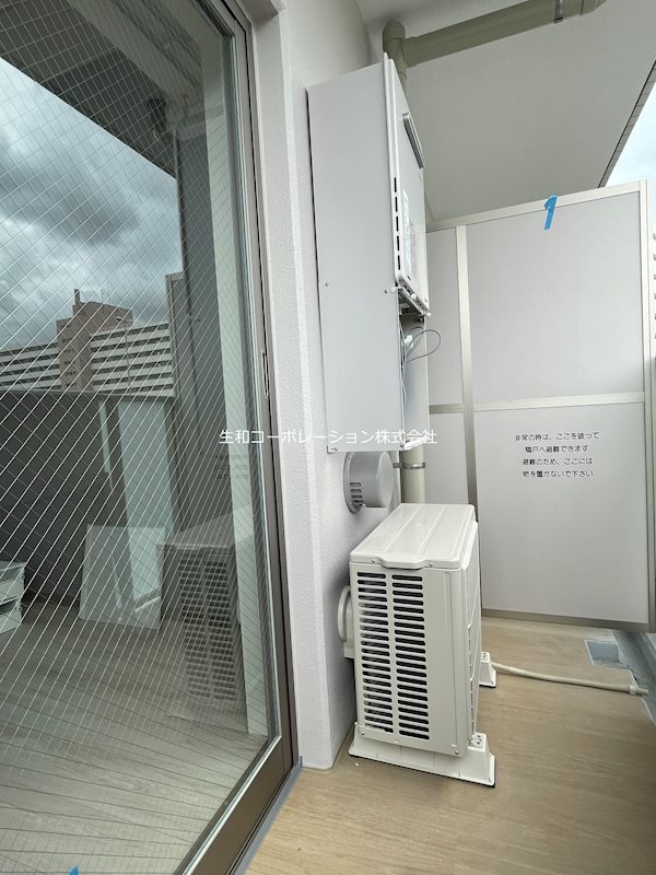 シャローム亀戸 ベランダ