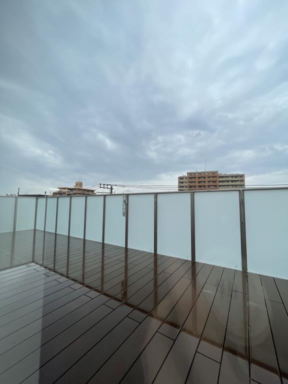 GARDEN COURT A 西高島平 ベランダ