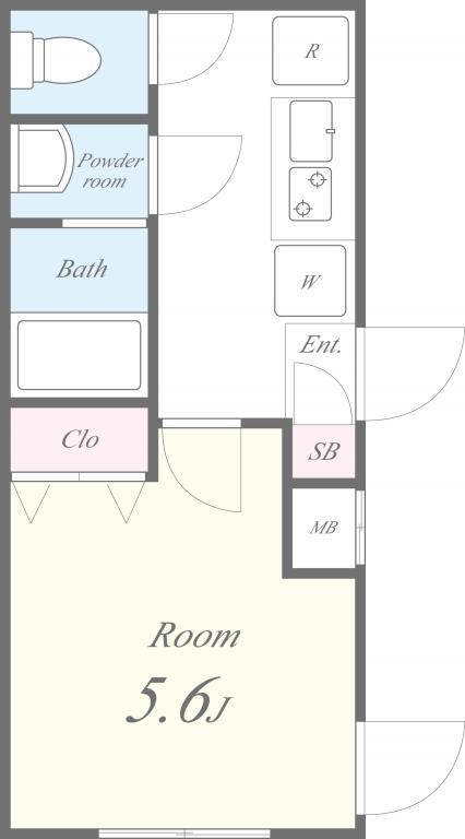 FLレジデンス菁英公館 間取り図