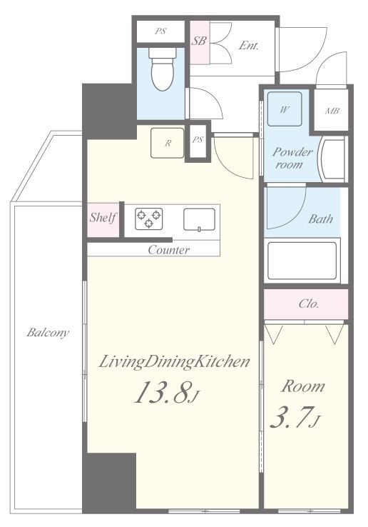 MBC RESIDENCE 間取り図