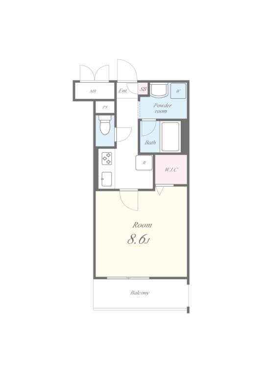 インターパークⅡ 間取り図
