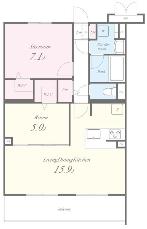 GRACE善(グレイスゼン) 間取り図