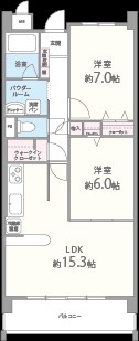 パレスマイセン 間取り図