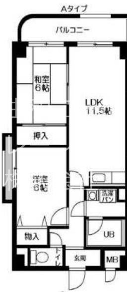 御勝山南パークトリム 間取り図