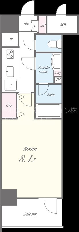Avnir HONGO 間取り図
