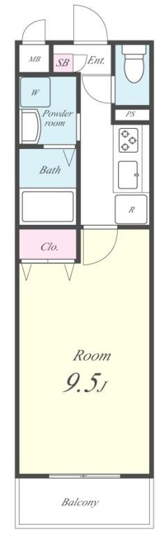ブリーズ北沢 間取り図