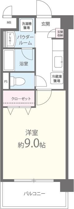 メゾン・ド・ベルーフ 間取り図