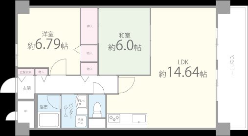 メゾン・ポレール 間取り図