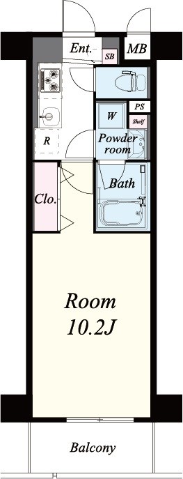 シェリールヒカリ 間取り図