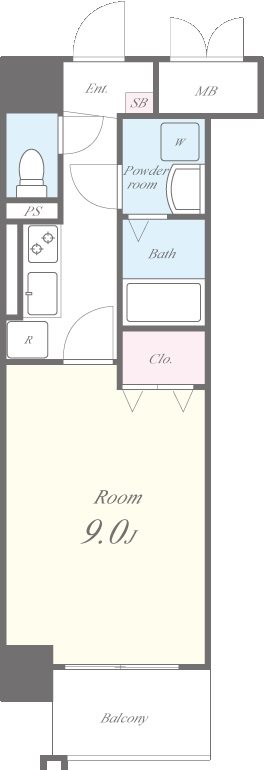 サニーコート向島 間取り図