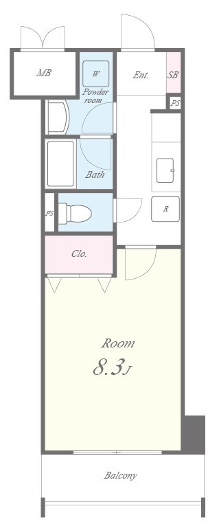 サンフークⅢ 間取り図