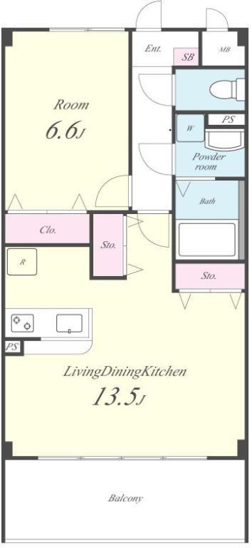 パーチェ宮原 間取り図