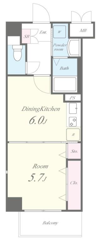 リバーサイドプレーヌ 間取り図