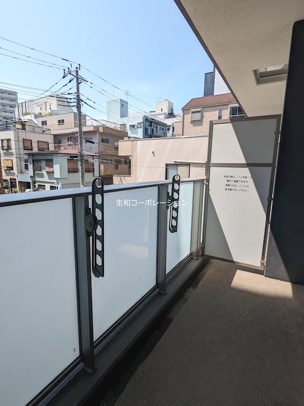 サランコート ベランダ