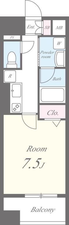 シュトランドコルブ 間取り図