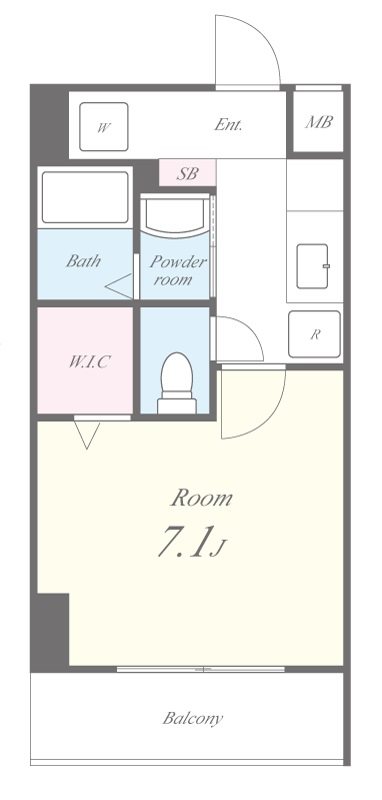 ジェイズ クレイドル 間取り図