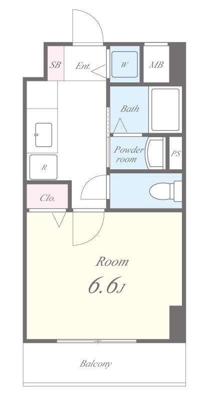 ジェイズ クレイドル 間取り図