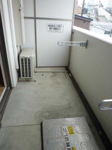 エルシオン ベランダ