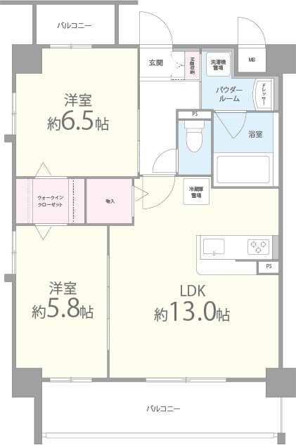 グラティ 間取り図