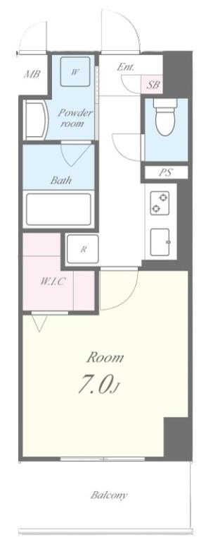 M.R Residence 間取り図