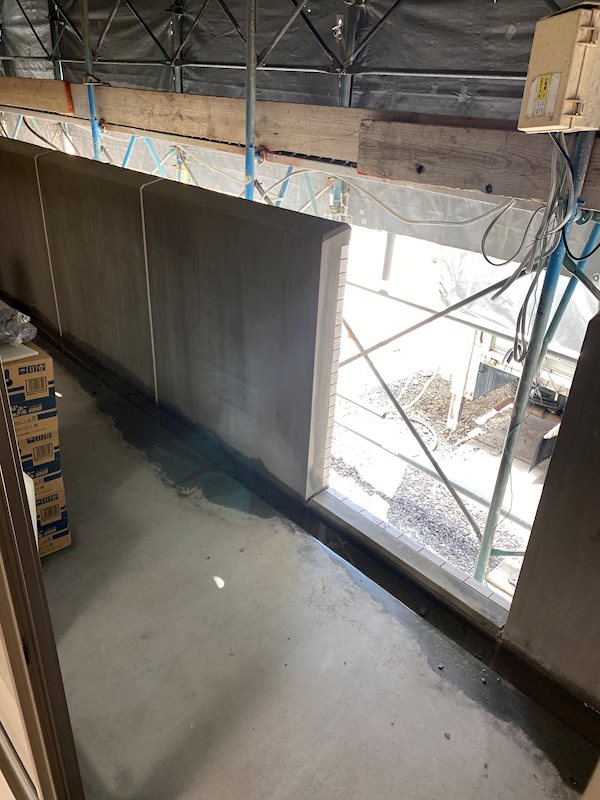 M.R Residence ベランダ