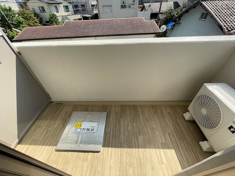 M.R Residence ベランダ