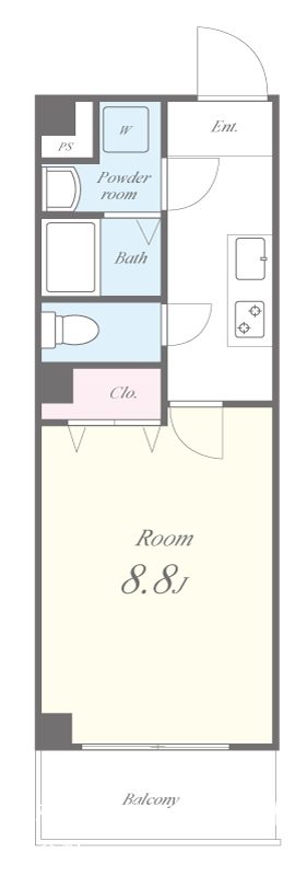 KSロイヤル大阪城 間取り図