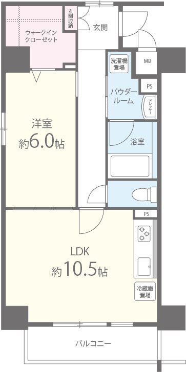 コージーコート 間取り図