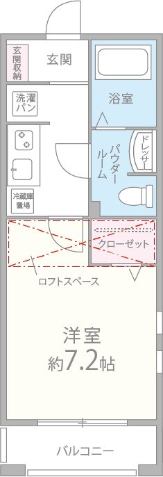 ハルカパレス 間取り図