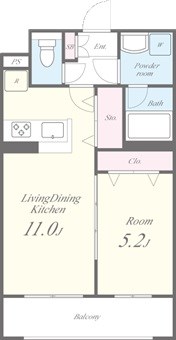 フェリシテ(文京区) 間取り図