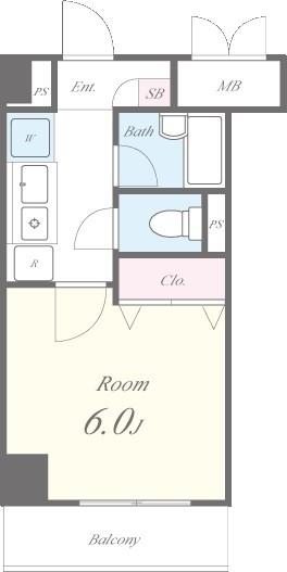 ポラーノ東高円寺 間取り図