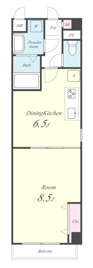 ピーノ・トロンコ 間取り図