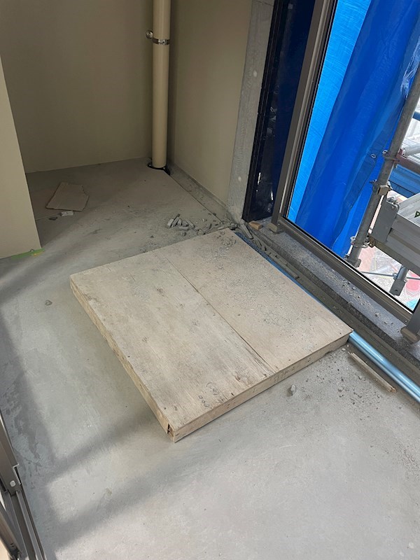 AMKレフィナード中宮 ベランダ