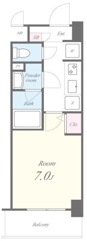 ソフィア阿倍野 間取り図